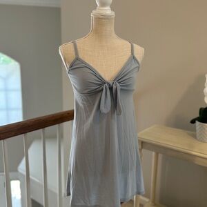 Light Blue Spaghetti Strap Top